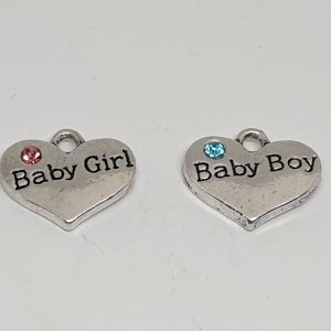 Baby Boy Baby Girl szív